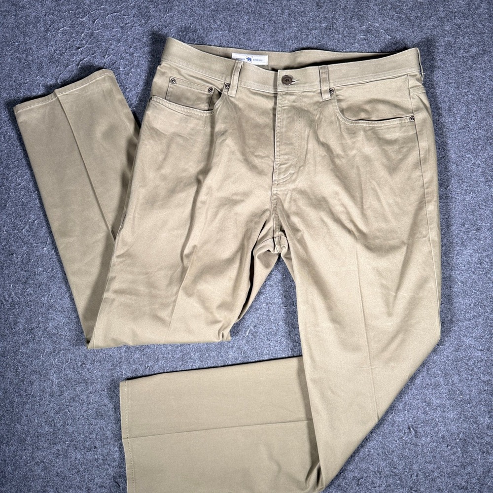 Onward Reserve Mens Khaki Tan 5-Pocket Chino Pants 36x30 Cotton Stretch